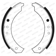 Тормозные колодки FERODO 5016687000702 721196 2OH BDNS FSB349 - Изображение 2