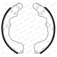 Тормозные колодки FERODO 9N NUOU FSB479 721409 5016687042801 - Изображение 2