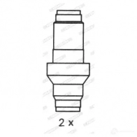 Тормозные колодки FERODO FSB509 5016687040609 5ZSJ 4 721414 - Изображение 3