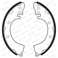 Тормозные колодки FERODO 5016687021707 0FF7 M 721128 FSB261 - Изображение 2