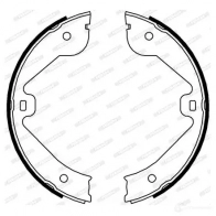 Барабанные колодки FERODO 4044197416066 FSB4000 721232 13FV0 S - Изображение 3