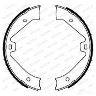 Барабанные колодки FERODO THSH N1V 721371 4044197630103 FSB4129 - Изображение 2