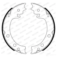 Барабанные колодки FERODO PU4J Z FSB4116 4044197629978 721357 - Изображение 2