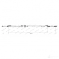 Трос ручника FERODO Renault Kangoo (FC) 1 Фургон 1.9 dTi (FC0U) 80 л.с. 2000 – 2025 Y2FYI T 4044197833122 FHB432857