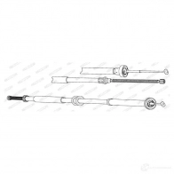 Трос ручника FERODO AZ FD9Y FHB434546 4044197815234 Ford KA 2 (CCU, RU8) 2008 – 2016