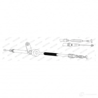 Трос ручника FERODO EYR P6 717584 FHB432893 4044197833375 - Изображение 1