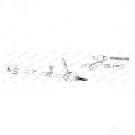 Трос ручника FERODO FHB434536 SOPW 2 717798 4044197835515