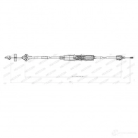 Трос сцепления FERODO FCC422415 Renault Laguna (B56) 1 Хэтчбек 1.8 (B56A/B) 90 л.с. 1993 – 2001 4044197829408 Q T2OYZ2