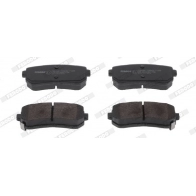 Тормозные колодки дисковые, комплект FERODO W1XIO P FDB4986 1439895334 - Изображение 1
