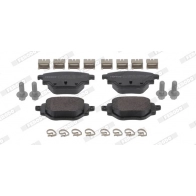 Тормозные колодки дисковые, комплект FERODO JJF 0X Peugeot 2008 2 (U) Кроссовер 1.2 PureTech 100 101 л.с. 2019 – 2025 FDB5196