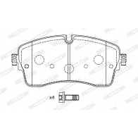 Тормозные колодки дисковые, комплект FERODO FDB5221 X2D S5B 1439895363 - Изображение 2