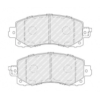 Тормозные колодки дисковые, комплект FERODO FDB5299 Subaru XV (GT) 2 2017 – 2020 BH UGF01