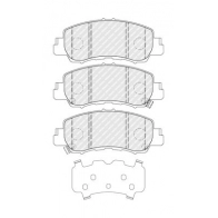 Тормозные колодки дисковые, комплект FERODO VLWG DY7 FDB5386 Mitsubishi Eclipse Cross