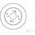 Тормозной диск Jurid 561952J 561952J 561 952 Honda Accord 5 (CE, CF) Седан