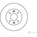 Тормозной диск Jurid Renault Twingo (CN0) 2 Хэтчбек 1.5 dCi (CN0E) 64 л.с. 2007 – 2024 561997J 561997J 56 1997