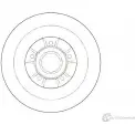 Тормозной диск Jurid 562170J Renault Espace (JK0) 4 Минивэн 3.5 V6 (JK00. JK0F. JK0P. JK0S. JK0W) 241 л.с. 2002 – 2025 562170J 562 170
