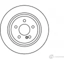 Тормозной диск Jurid 562213J Mercedes E-Class (S211) 3 Универсал 2.1 E 220 T CDI (2106) 150 л.с. 2003 – 2009 562213J 5 62213