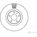 Тормозной диск Jurid Audi A6 (C6) 3 Универсал 3.0 Tdi 232 л.с. 2006 – 2011 562265J 56226 5 562265J