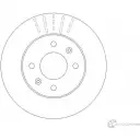 Тормозной диск Jurid 56227 3 Hyundai Accent (LC) 2 Хэтчбек 562273J 562273J