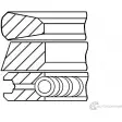 Комплект поршневых колец GOETZE G4CF X Renault Laguna (B56) 1 Хэтчбек 2.2 dT (B569) 113 л.с. 1996 – 2001 4044197099085 08-118700-00