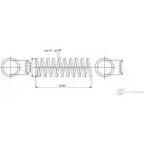 Пружина подвески MONROE SP2444 505417 HL9R CF 5412096154065