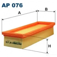 Воздушный фильтр FILTRON 5904608000767 ap076 XQ IK1 2101721 - Изображение 5