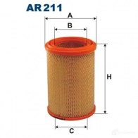 Воздушный фильтр FILTRON 5904608002112 ar211 2102247 8 PMU6M - Изображение 5