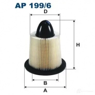 Воздушный фильтр FILTRON Z00 YHX Ford Explorer 2 (EX, UN150) Внедорожник 4.0 V6 4WD 156 л.с. 1995 – 2001 5904608061997 ap1996