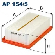 Воздушный фильтр FILTRON 1424793099 ap1545 5904608061546 C3 F6T - Изображение 5