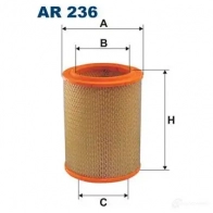 Воздушный фильтр FILTRON 5904608002365 2102280 O 6WTFD7 ar236 - Изображение 5