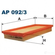 Воздушный фильтр FILTRON 2101773 G ETDSUP ap0923 5904608040923 - Изображение 6