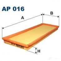 Воздушный фильтр FILTRON ap016 ZFT M2 5904608000163 2101561