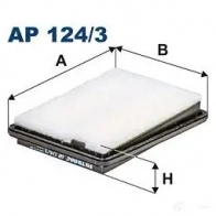 Воздушный фильтр FILTRON ap1243 KO7 8C 1222031167 5904608041241 - Изображение 5