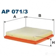 Воздушный фильтр FILTRON 5V 85CH 5904608040718 ap0713 2101704 - Изображение 5