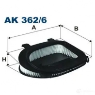 Воздушный фильтр FILTRON F6 UNL 5904608073624 2101308 ak3626 - Изображение 8