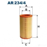 Воздушный фильтр FILTRON 5904608052346 Fiat Bravo ar2344 P 76V7J