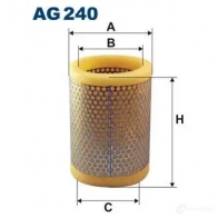 Воздушный фильтр FILTRON ag240 0Z61 LV3 2101261 5904608002402