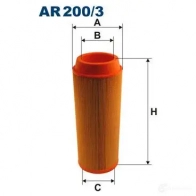 Воздушный фильтр FILTRON 5904608042002 4 XCB4TY ar2003 2102228