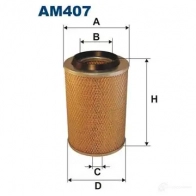 Воздушный фильтр FILTRON 8XOR 7OG 5904608004079 am407 2101348 - Изображение 5