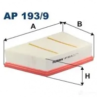 Воздушный фильтр FILTRON ap1939 1438196691 PQV M2J1