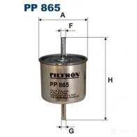 Топливный фильтр FILTRON 2103499 IB 254F pp865 5904608008657