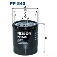 Топливный фильтр FILTRON 2103436 5904608008404 D7Y BF pp840 - Изображение 5