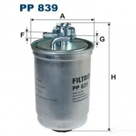 Топливный фильтр FILTRON pp839 WCB1 G6 5904608008398 2103425 - Изображение 5