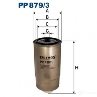 Топливный фильтр FILTRON Iveco Daily 3 Грузовик 50 C 13 125 л.с. 1999 – 2006 pp8793 Z 35140Z 5904608048790