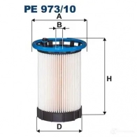 Топливный фильтр FILTRON 5904608129734 Volkswagen Passat CC pe97310 8MUI JX