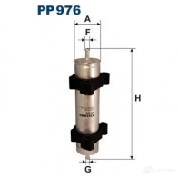 Топливный фильтр FILTRON 5904608009760 2103657 N E0UL9 pp976 - Изображение 5
