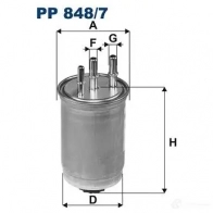 Топливный фильтр FILTRON pp8487 HY4V PT 1437408100