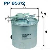 Топливный фильтр FILTRON 2103482 pp8572 R6S XFAT 5904608038579
