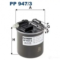 Топливный фильтр FILTRON pp9473 1222060663 A9 ETO
