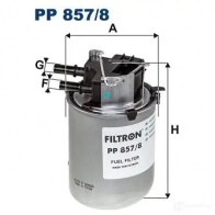 Топливный фильтр FILTRON 1222058739 5904608098573 pp8578 HQ BMH55